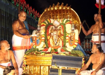 మలయప్పకు పెద్ద శేష వాహన సేవ