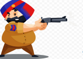 man with gun threatens public