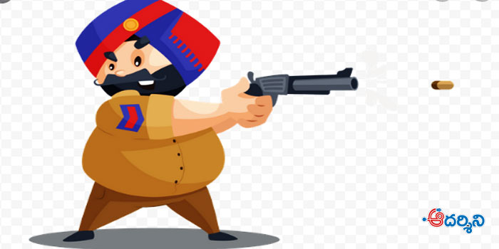 man with gun threatens public