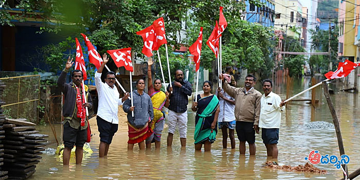 tirupati news తక్షణ సహాయక చర్యలకు సిపిఎం డిమాండ్