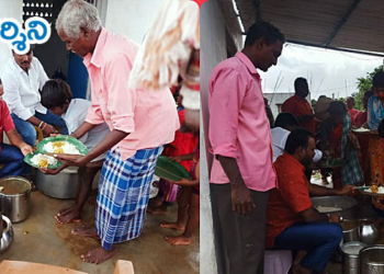 satyavedu news అపోలో ఔదార్యం : పేదలకు ఆహారం పంపిణీ