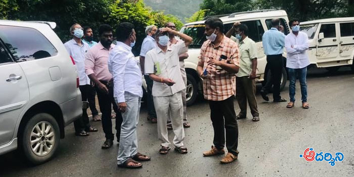 తిరుమల ఘాట్ రోడ్లను పరిశీలించిన ఐఐటీ నిపుణులు