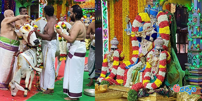 tirumala news వ‌సంత మండ‌పంలో శాస్త్రోక్తంగా గోపూజ