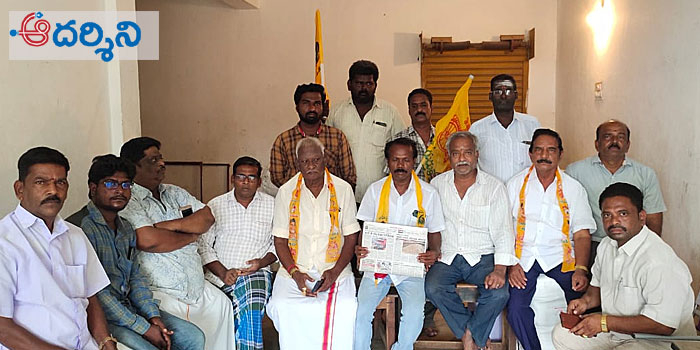 nagari news తమిళనాడుకు ఇసుక రవాణా ఆపండి : టీడీపీ