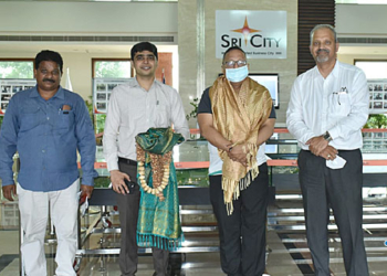satyavedu news ఆర్థిక శాఖ ముఖ్య కార్యదర్శి శ్రీసిటీ సందర్శన