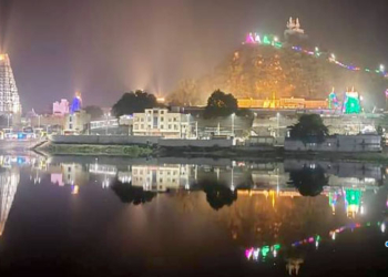 srikalahasti news : కడు సుందరంగా శోభిల్లుతున్న శ్రీకాళహస్తి