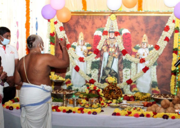 తిరుమ‌ల అన్నప్రసాద భవనంలో ఆయుధపూజ