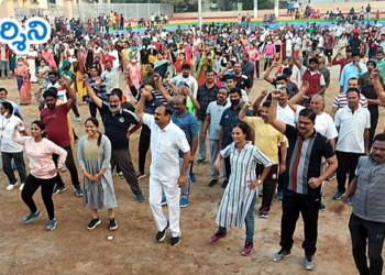 డ్యాన్సింగ్ కట్టిన ఎమ్మెల్యే భూమన!