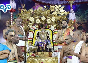 kartika brahmotsavam పద్మావతి అమ్మవారికి కల్పవృక్ష వాహనసేవ 
