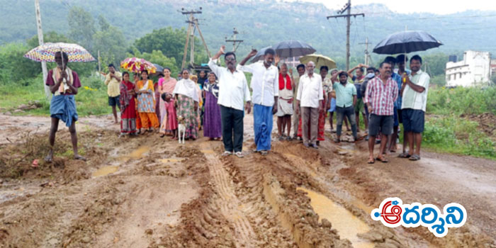 srikalahasti news రాజీవ్ నగర్ వాసుల కష్టాలు పట్టవా