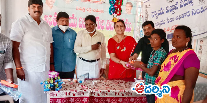 satyavedu news వికలాంగుల కోసం పలు సంక్షేమ పథకాలు