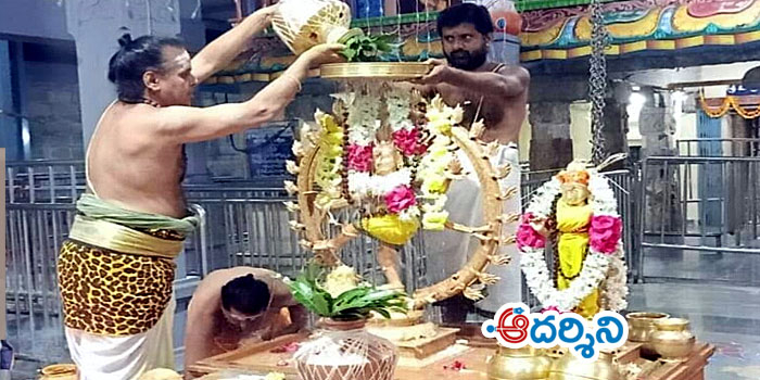 satyavedu news ఆరుద్ర వైభవం వేకువజామున అభిషేకాలు
