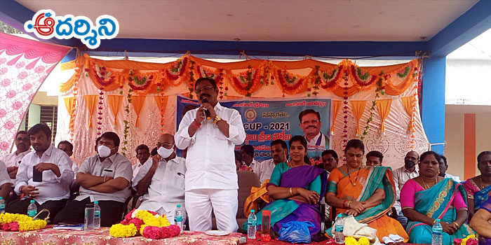 satyavedu news క్రీడాకారుల్లో క్రీడా నైపుణ్యం పెరిగేలా చూడాలి