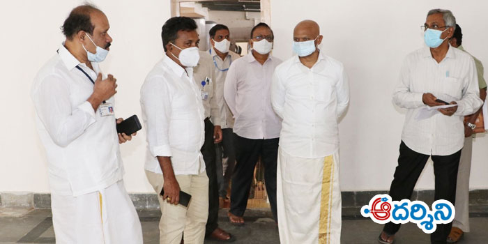 tirumala news తిరుమలలో అదనపు ఈవో తనిఖీలు