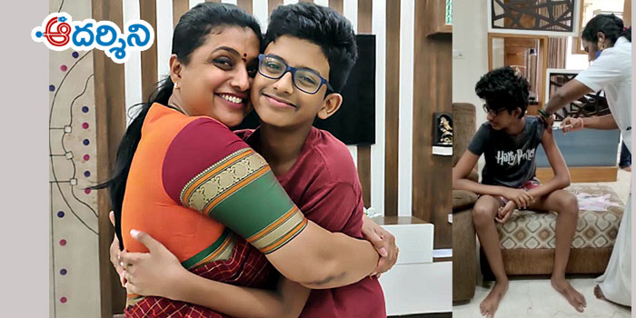 తొలిరోజే వేక్సిన్ : రోజా కొడుకు రోల్ మోడల్!