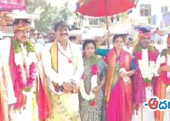 శివయ్యకు వరసిద్దుని పట్టు వస్త్రాలు