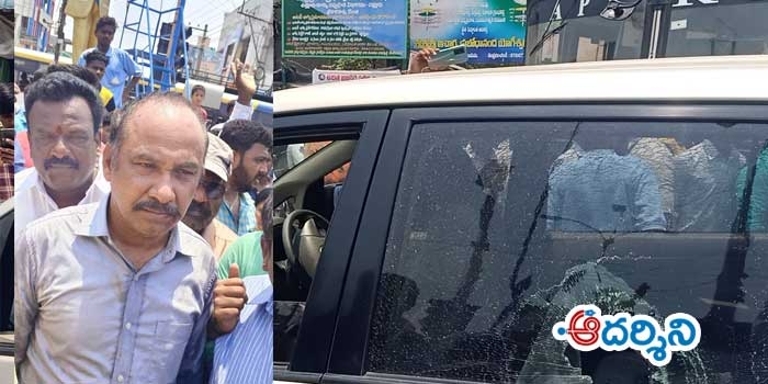 టీడీపీ నేత గాలి చలపతి నాయుడుపై దాడి