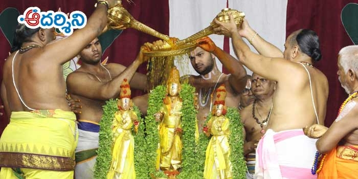 శ్రీవారి ఆలయంలో ఘనంగా జ్యేష్ఠాభిషేకం ప్రారంభం