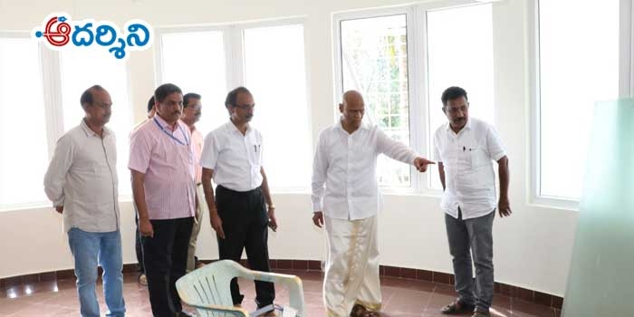 నూత‌న పరకామణి భ‌వ‌నాన్ని తనిఖీ చేసిన ఈవో