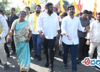 శ్రీకాళహస్తిని ఆదర్శంగా తీర్చిదిద్దుతాం :నారాలోకేష్