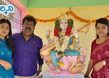కల్లివెట్టులో చదువు తల్లి సరస్వతి దేవి విగ్రహ ప్రతిష్ట